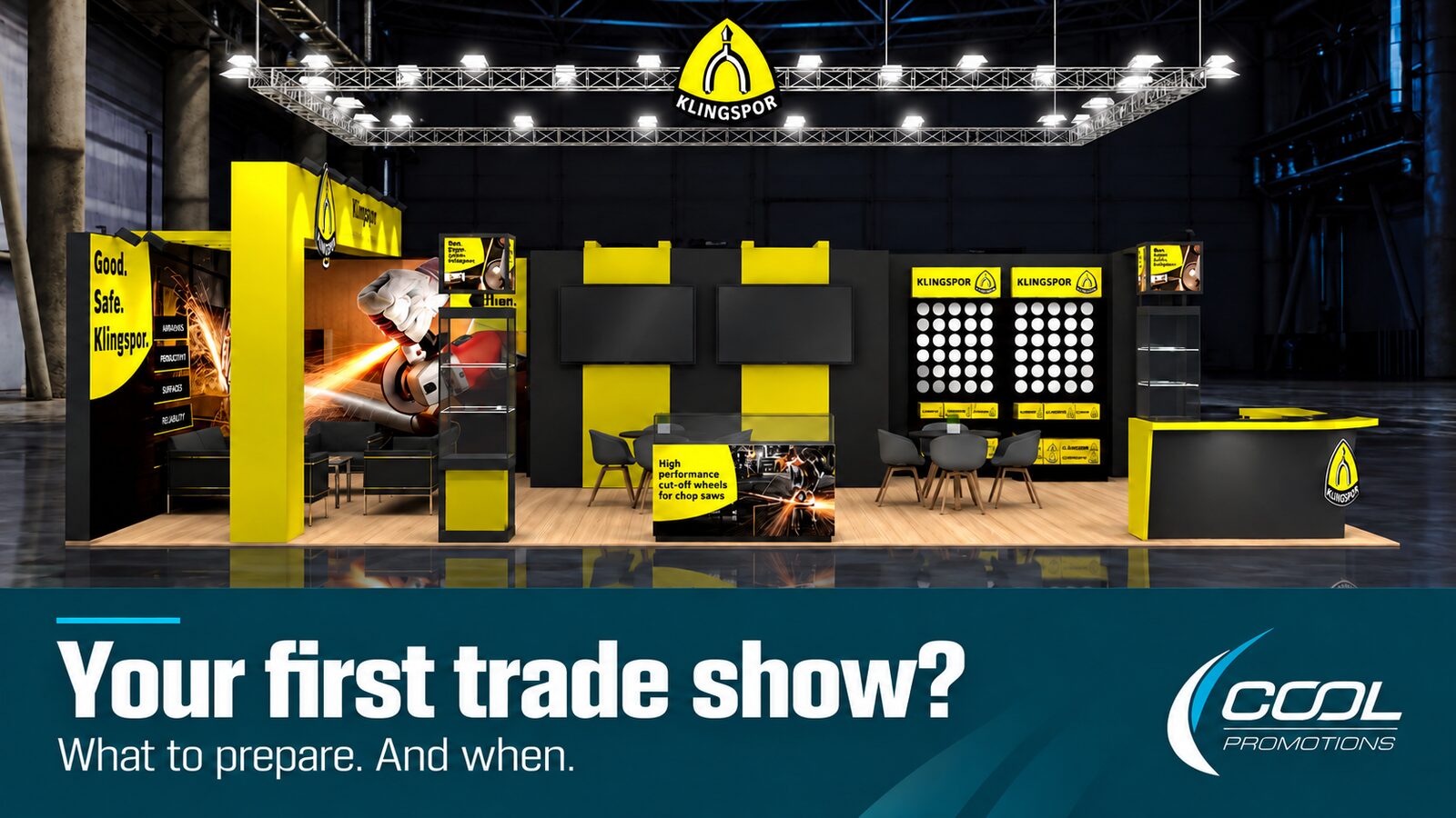 Trade show checklist for your first exhibition, Cool Promotions